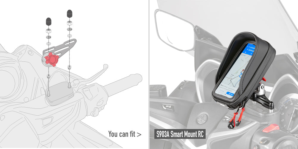 GIVI - 01VKIT Universal Smart Mount Installation Kit