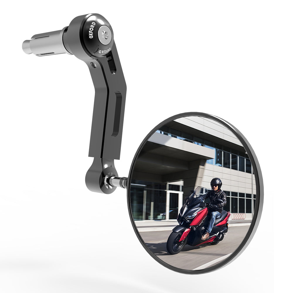 OXFORD - Aluminium Bar End Mirror