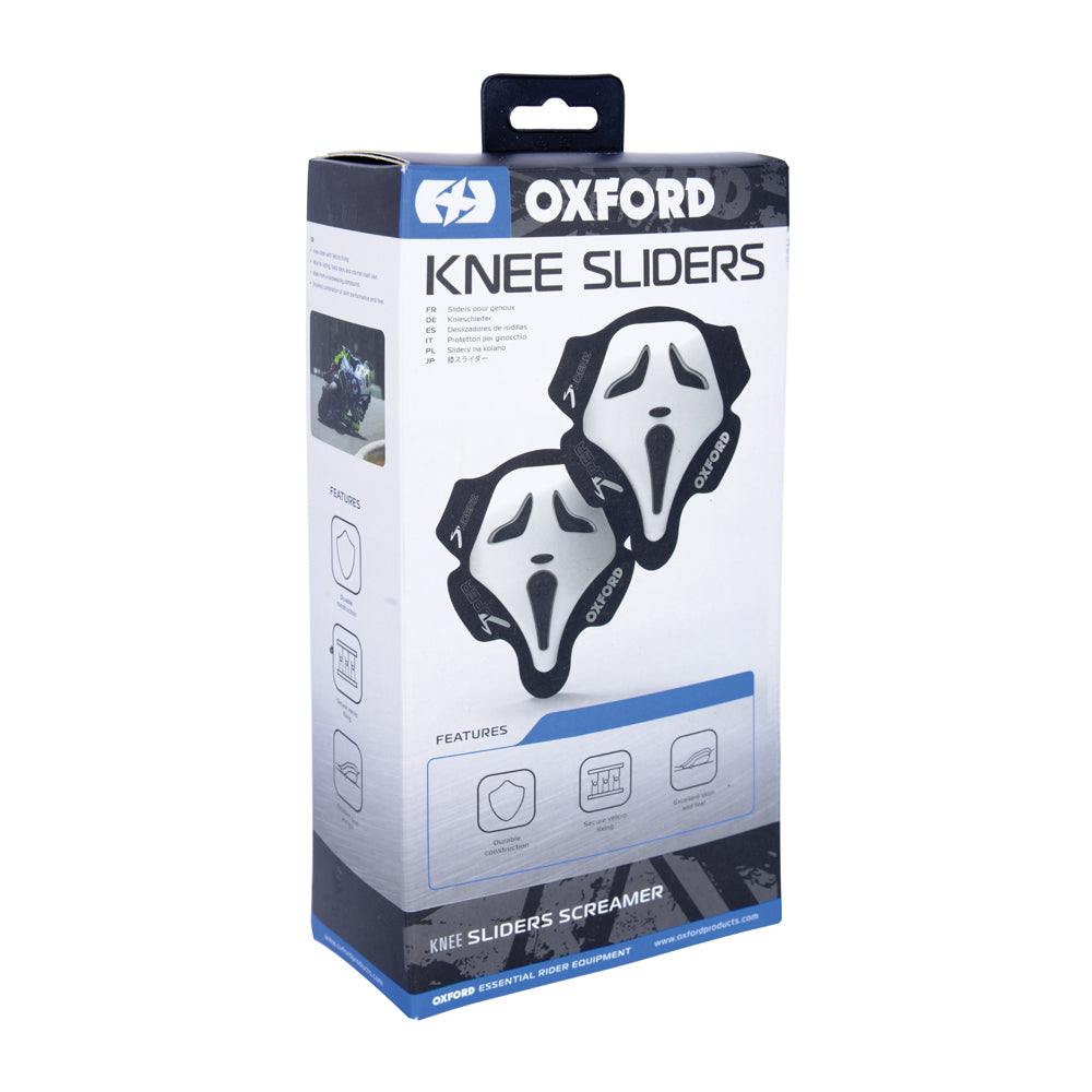 OXFORD - Screamer Knee Sliders (White)