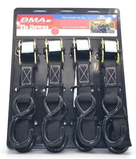 BMA - Soft Loop Tie-Downs (4 Piece)