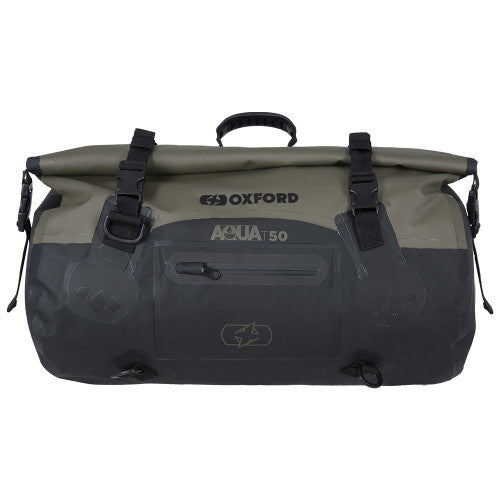 OXFORD - Aqua-T Waterproof Roll Bag - Khaki/Black (50lt)