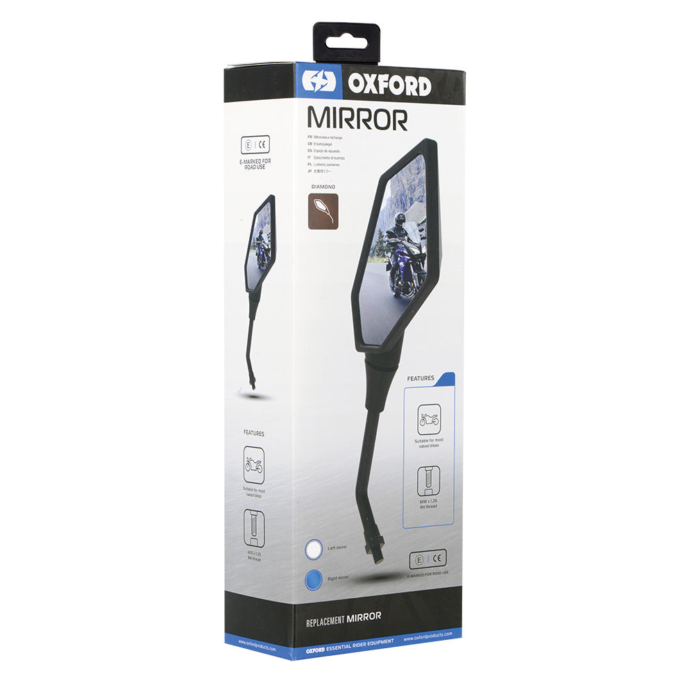 OXFORD - Diamond Mirror (Left/Right)