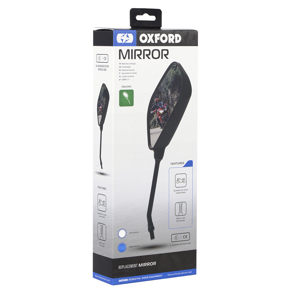 OXFORD - Oblong Mirror (Left/Right)