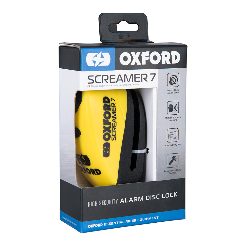 OXFORD - Screamer7 Alarm Disc Lock (7mm)