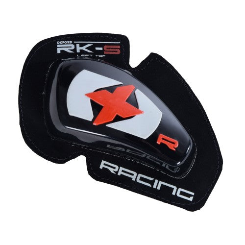 OXFORD - RK-S Knee Sliders (Black/White/Red)