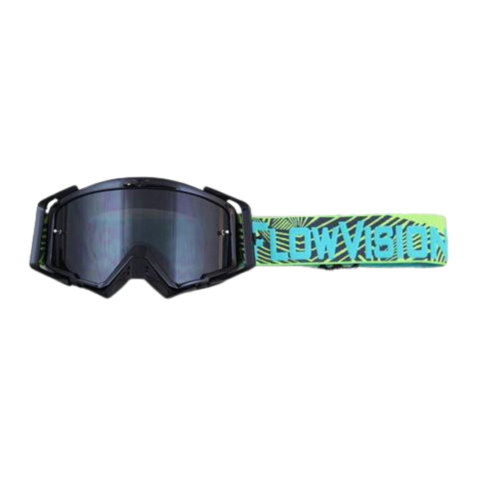 FLOW VISION - Black/Acid/Grey Haze Rythem Goggles