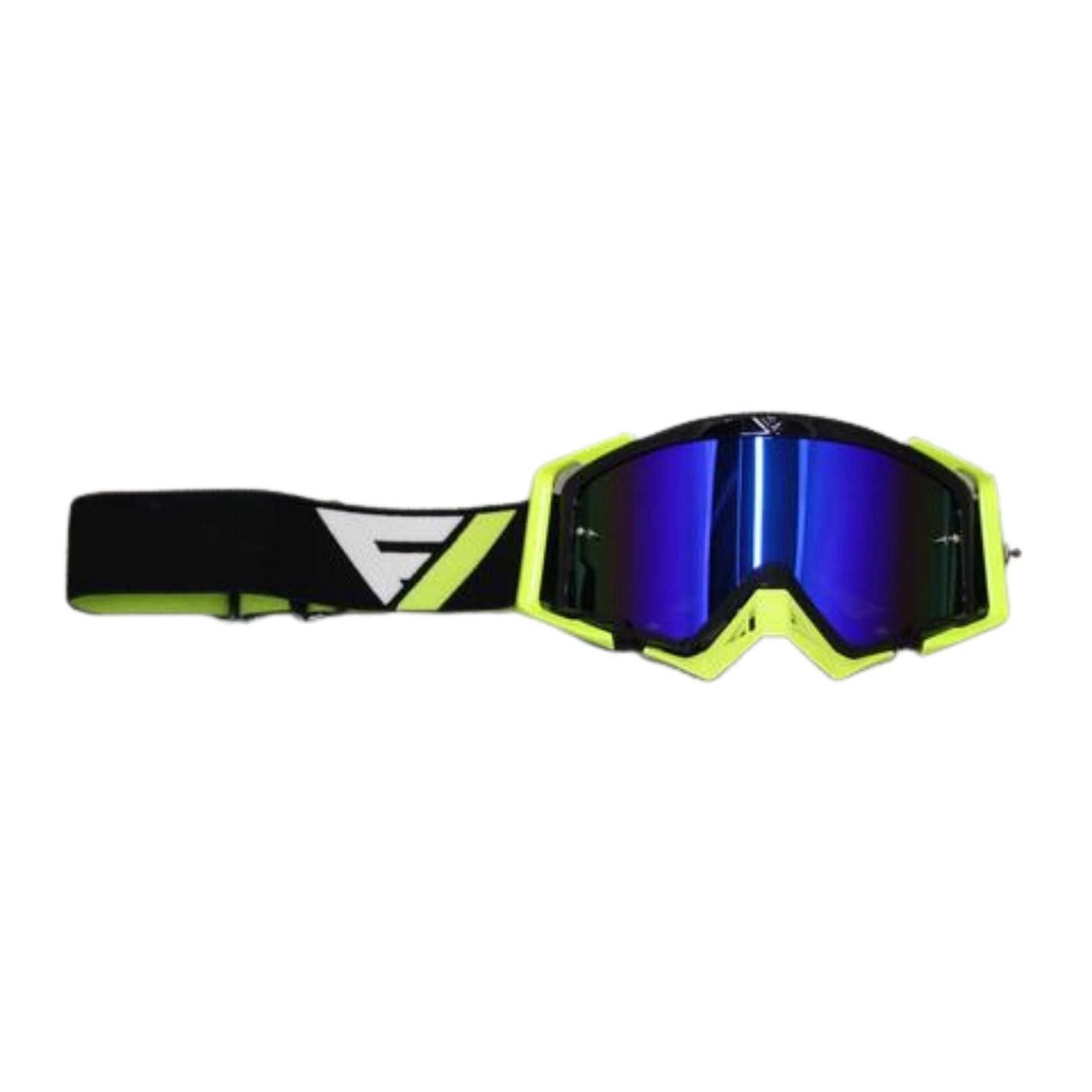FLOW VISION - Black/Flo Yellow Rythem Goggles