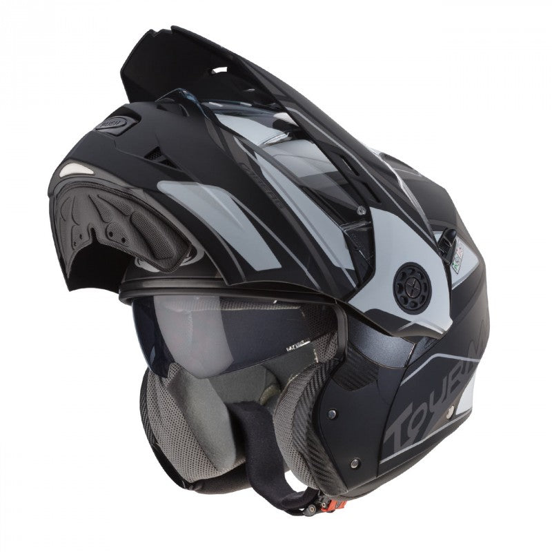 CABERG - Tourmax Marathon Helmet (Black/White/Anth)