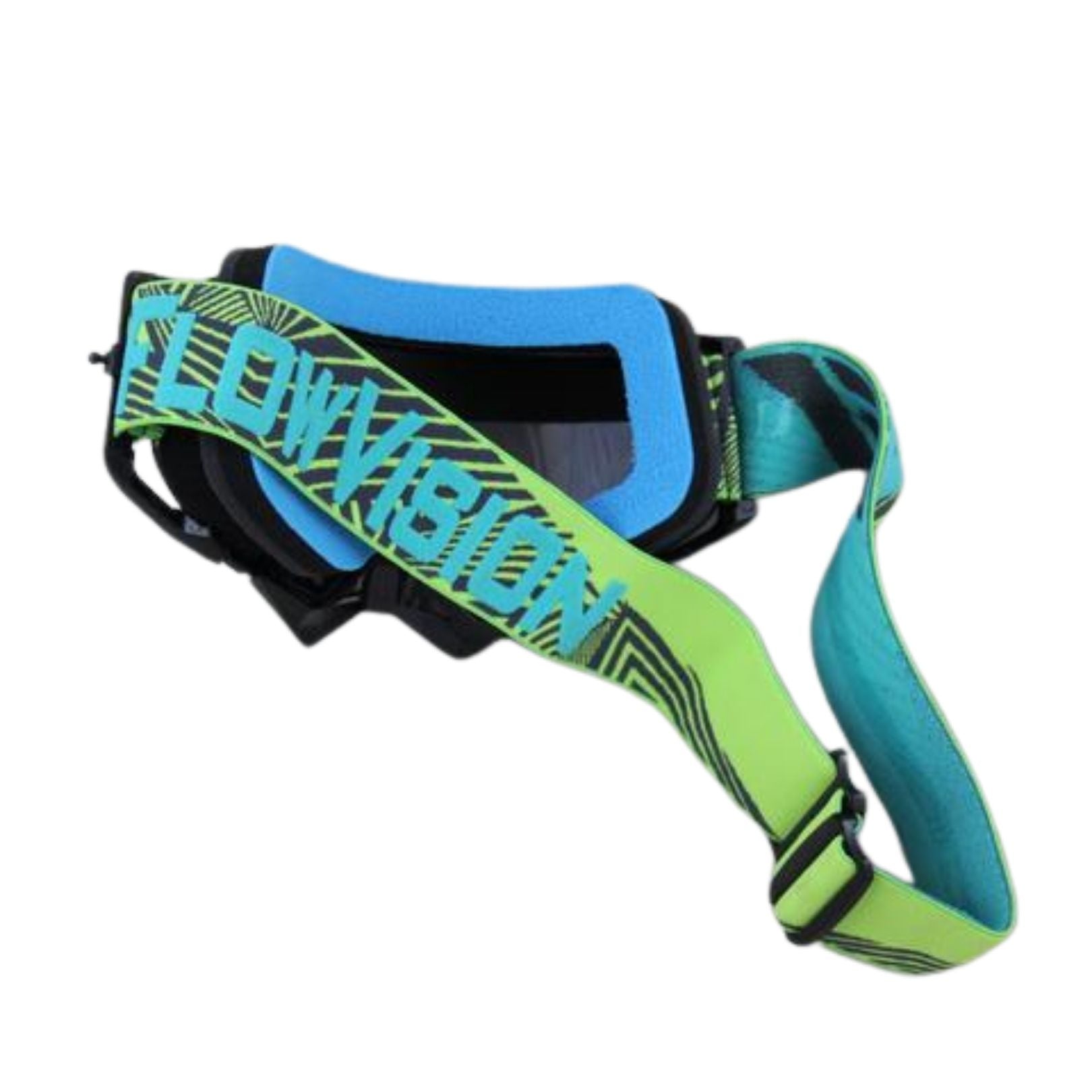 FLOW VISION - Black/Acid/Grey Haze Rythem Goggles