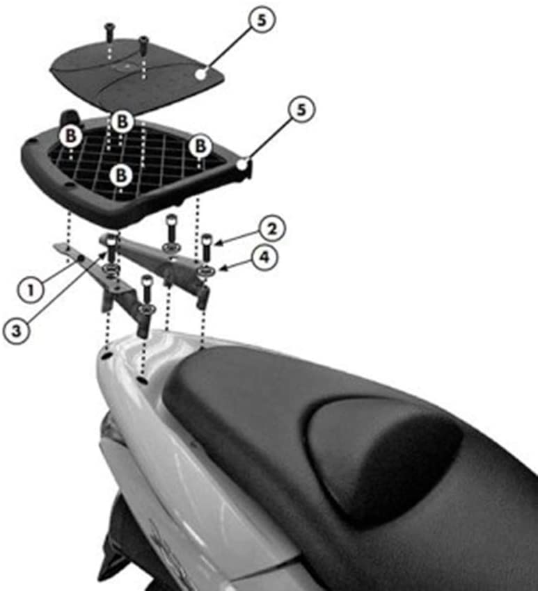 GIVI - SR1130 Top Box Rack for Honda PCX125 / PCX150 (10>14)
