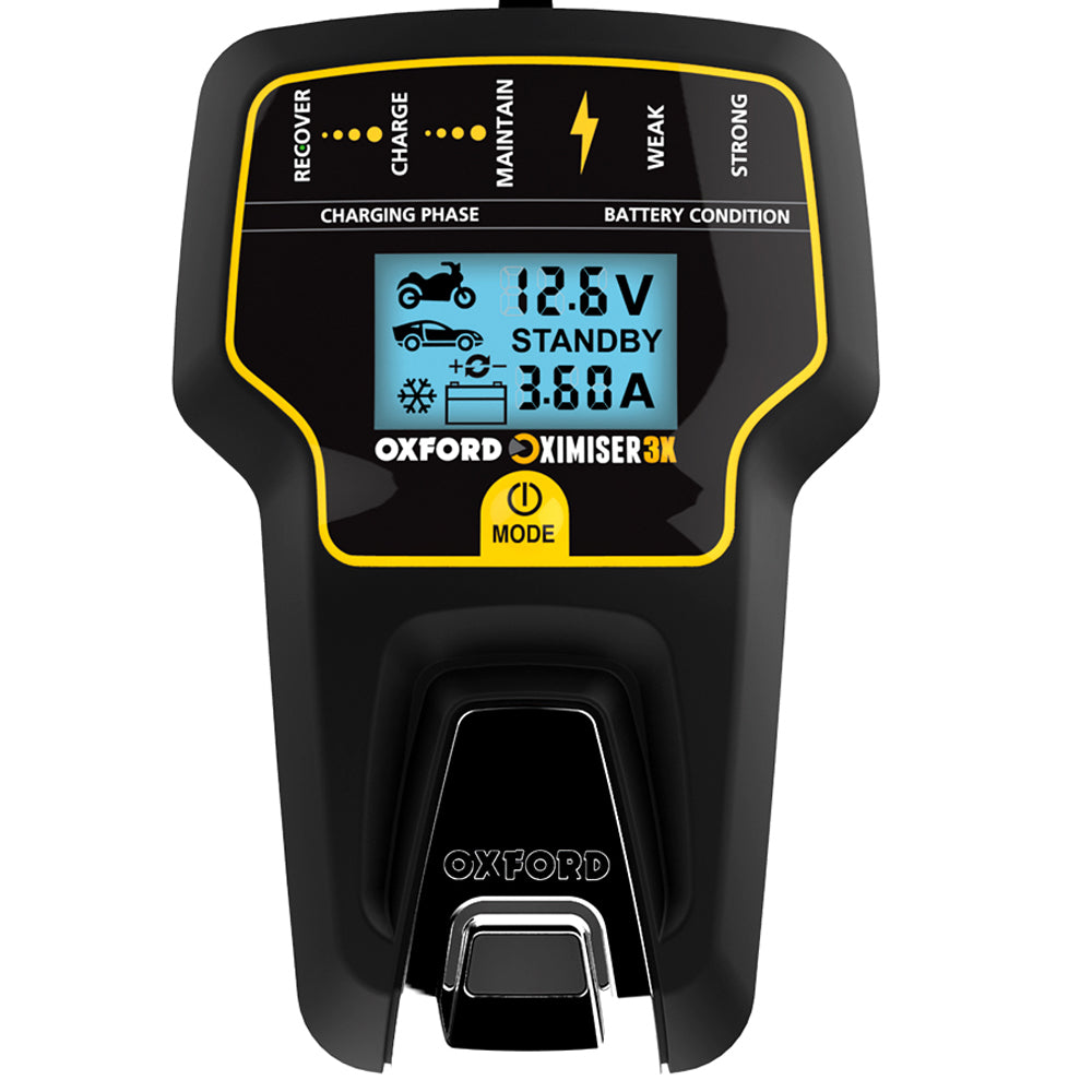 OXFORD - Oximiser 3X 12V Battery Management System (EU Plug)