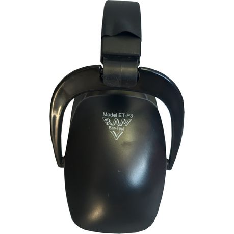 RAM - EF3G91-5 Ear Tect Non Electronic Large-Cup Ear Muffs (Black)