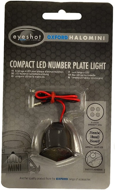 OXFORD - Halo Mini Number Plate Light