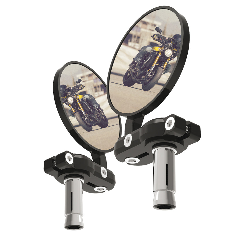 OXFORD - Round Bar End Mirrors