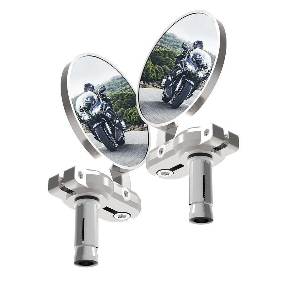 OXFORD - Round Bar End Mirrors
