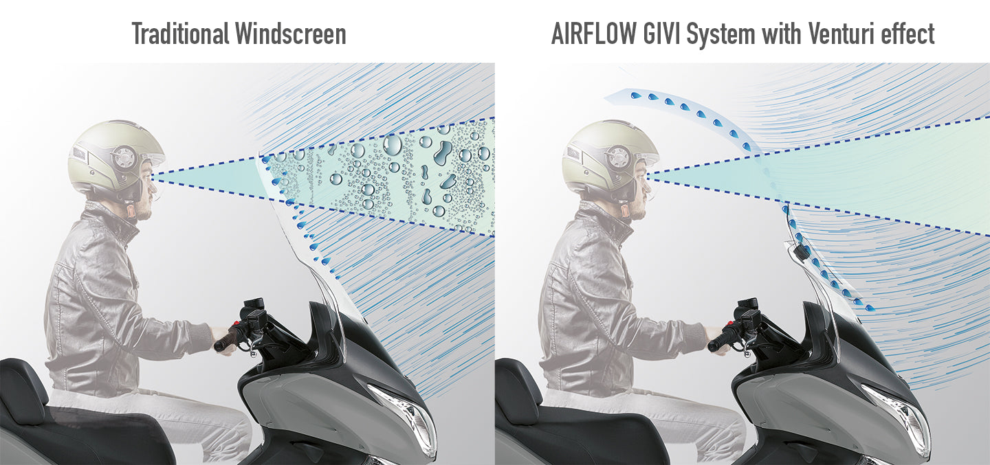 GIVI - AF49 Universal Airflow Screen