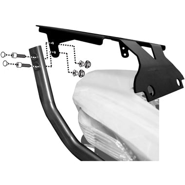 KAPPA - 4106KZ Monorack for Kawasaki ZZR1400 (12>21)