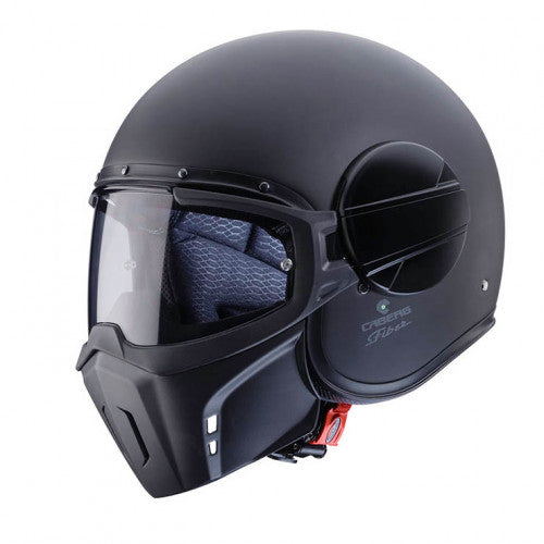 CABERG Ghost Jet Helmet (Matt Black) - Main Image