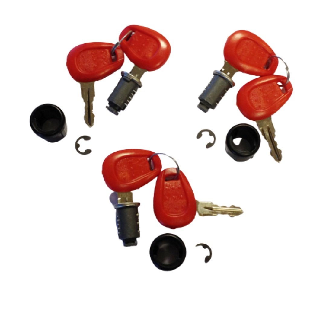KAPPA - K500 Red Lock Set for Select Cases
