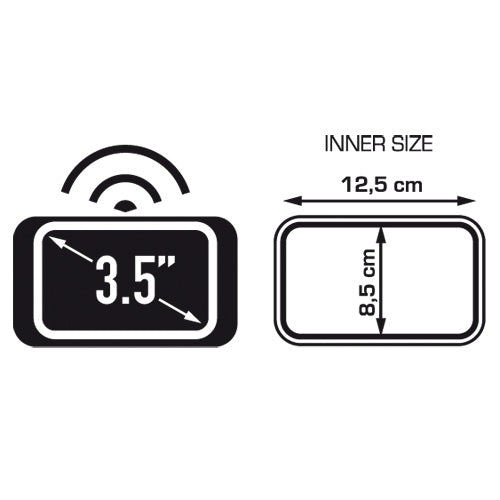 KAPPA - KS952B Universal Smartphone Holder (125x84mm)