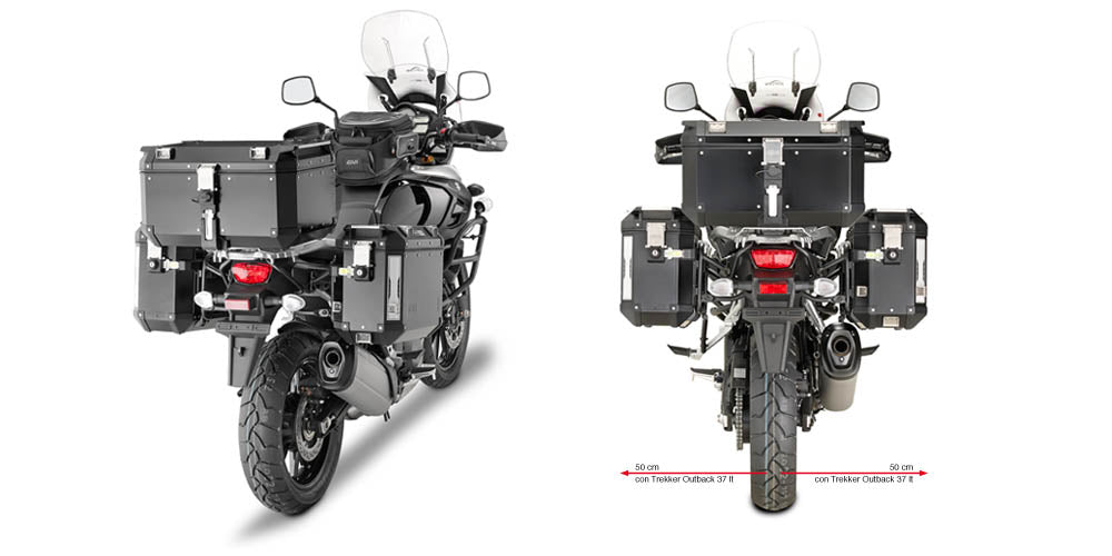 GIVI - PL3105CAM Side Racks for Suzuki DL1000 V-Strom (14>19)