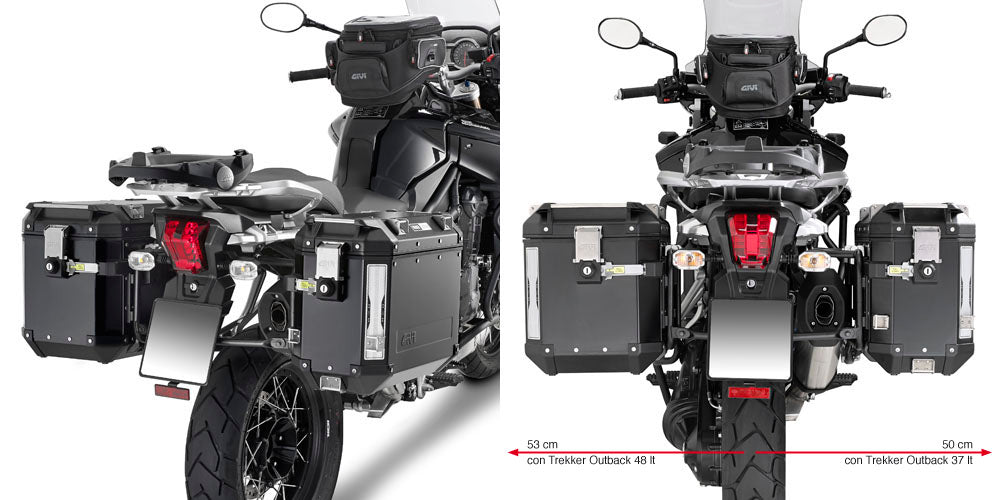 GIVI - PL6408CAM Side Racks for Triumph Tiger 1200 / Tiger Explorer 1200 (12>18)