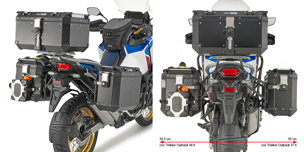 GIVI - PLO1178CAM Side Racks for Honda CRF1100L Africa Twin / Adventure Sports (20>22)