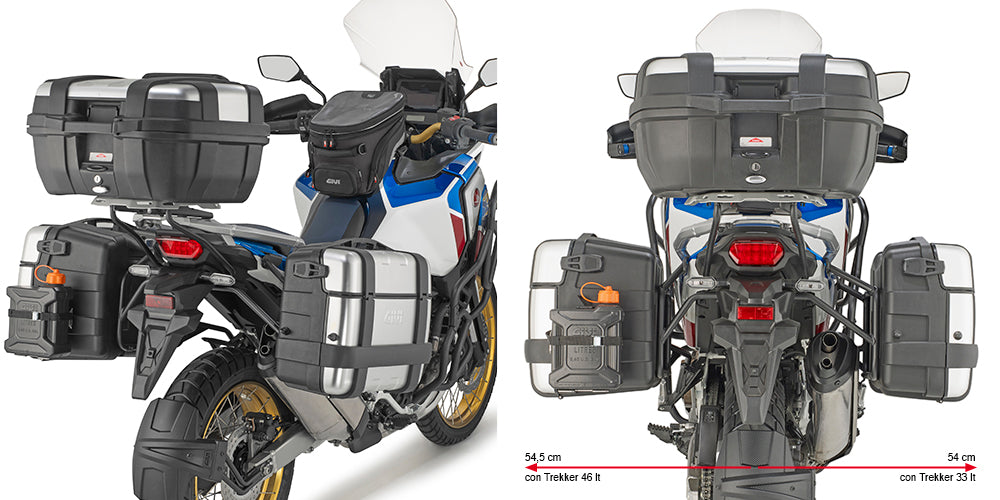 GIVI - PLO1178MK Side Racks for Honda CRF1100L Africa Twin / Adventure Sports (20>22)