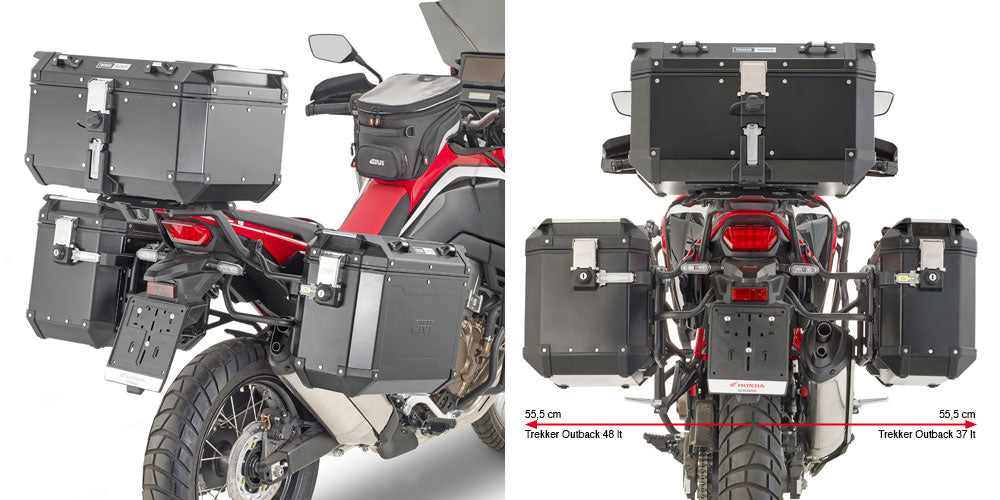 GIVI - PLO1179CAM Side Racks for Honda CRF1100L Africa Twin (20>21)