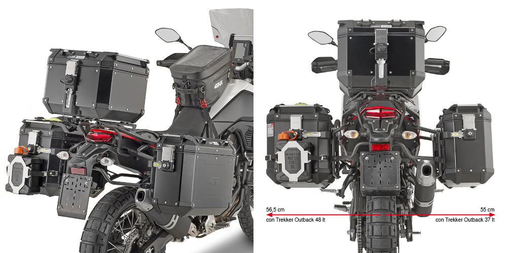 GIVI - PLO2145CAM Side Racks for Yamaha Ténéré 700 (19>21)
