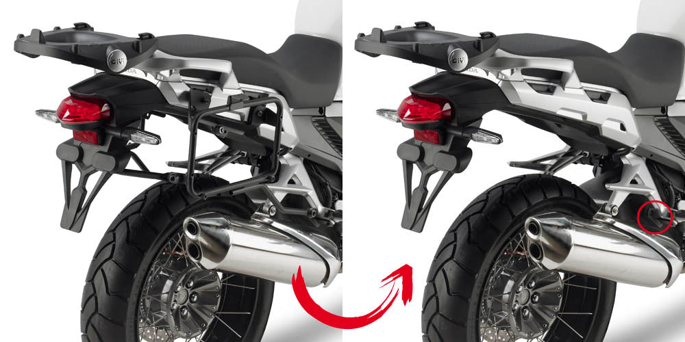 GIVI - PLR1110 Side Racks for Honda Crosstourer 1200 / DCT (12>19)