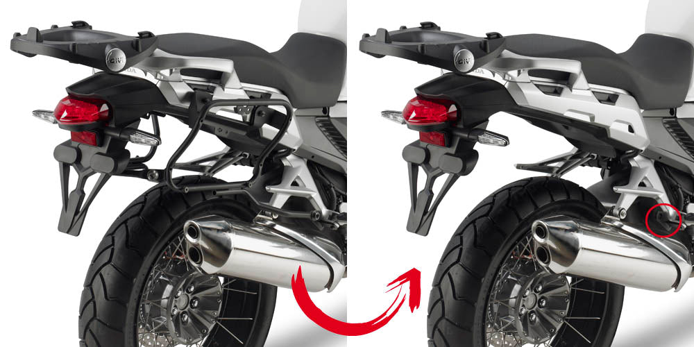 GIVI - PLXR1110 Side Racks for Honda Crosstourer 1200 / DCT (12>19)