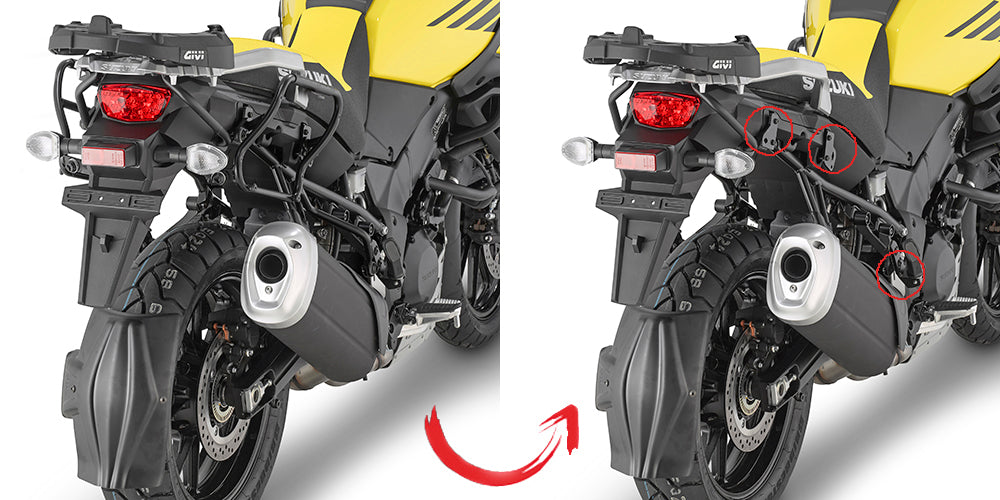 GIVI - PLXR3114 Side Racks for Suzuki DL1000 V-Strom (17>19)