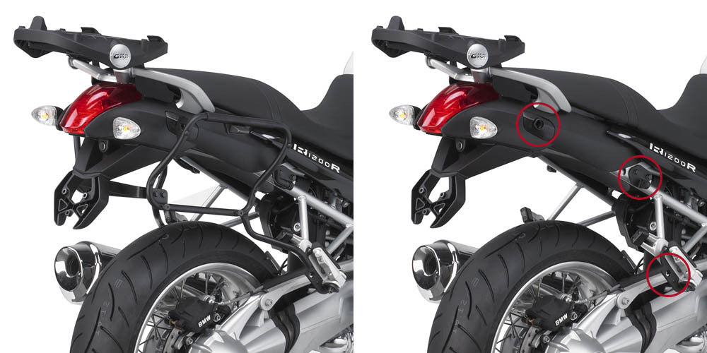 GIVI - PLXR5100 Side Racks for BMW R1200R (11>14)