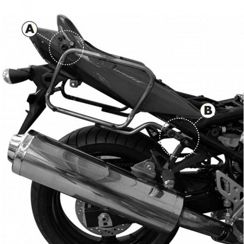 GIVI - PLXR541 Side Racks for Suzuki GSF650 Bandit / S (09>15)