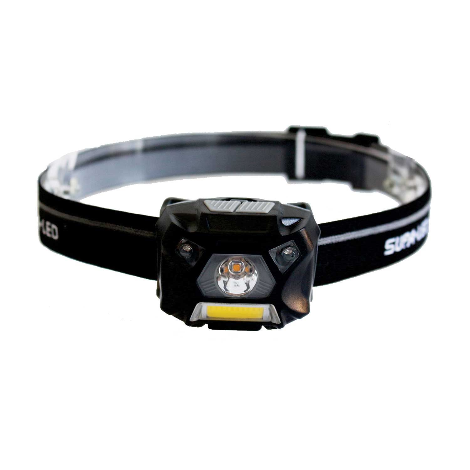 SUPALED - Headlamp Scorpio 3RW Rechargeable EDC 220 Lumen