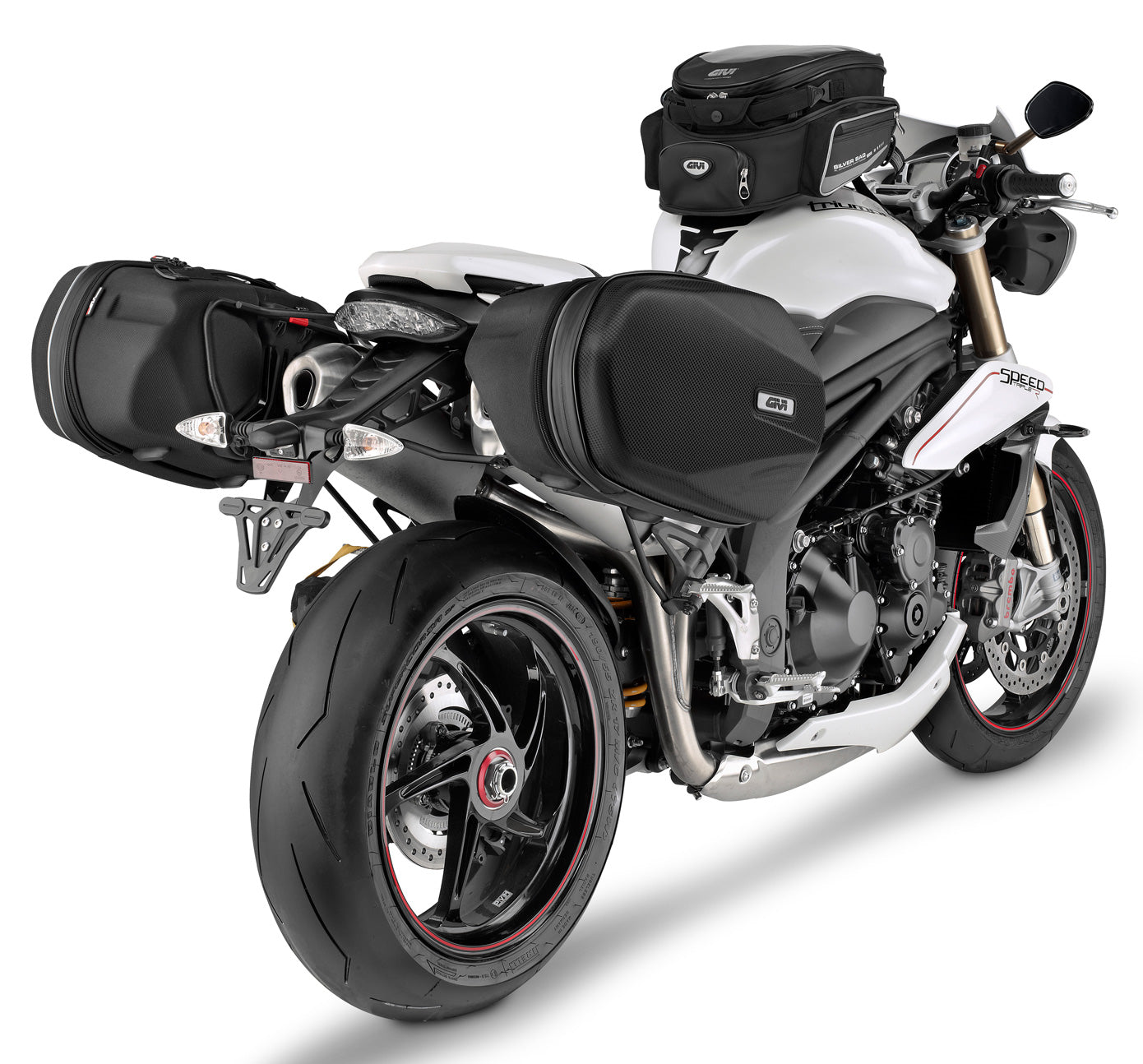 GIVI - TE6402 Side Racks for Triumph Speed Triple 1050 (11>15)