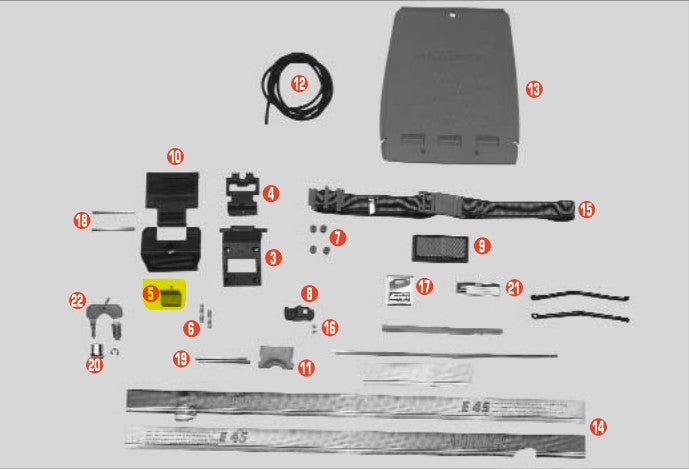 GIVI - Z108 Push Button for Select Cases