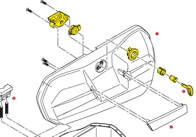 GIVI - Z4023R Closure System for E22 Side Cases