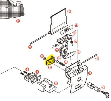 GIVI - Z640R Lock Plate for Select Cases
