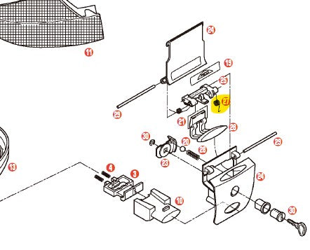 GIVI - Z647 Torsion Spring for Select Cases
