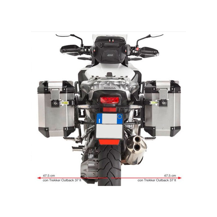 GIVI - PL1110CAM Side Racks for Honda 1200 Crosstourer/DCT (12>19)