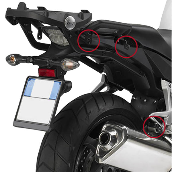 GIVI - PLXR1104 Side Racks for Honda Crossrunner 800 (11>14)