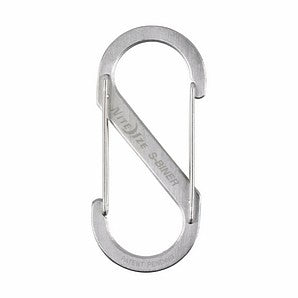 NITE IZE - S-Biner Gated Carabiner (Stainless Steel)