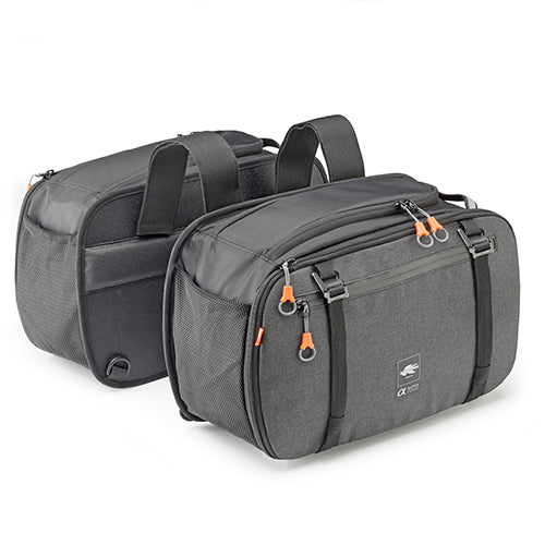 KAPPA - AH202 Alpha Expandable Saddle Bags (25lt)