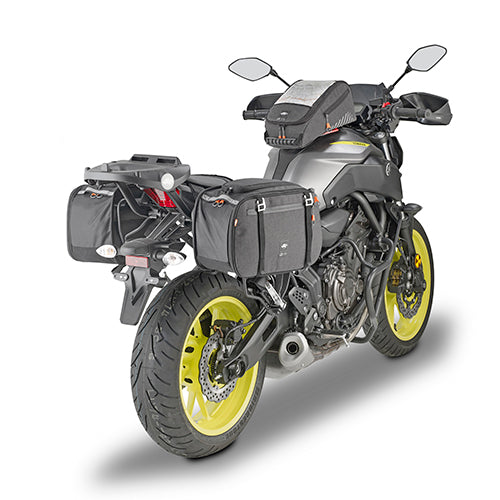 KAPPA - AH202BK Alpha Expandable Saddle Bags (25lt)