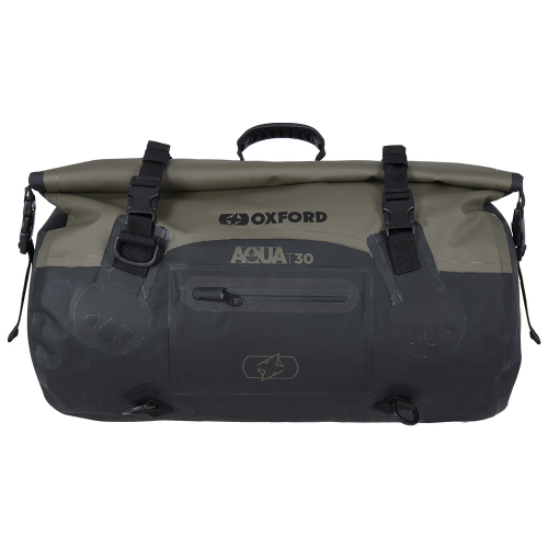 OXFORD - Aqua-T Waterproof Roll Bag - Khaki/Black (30lt)