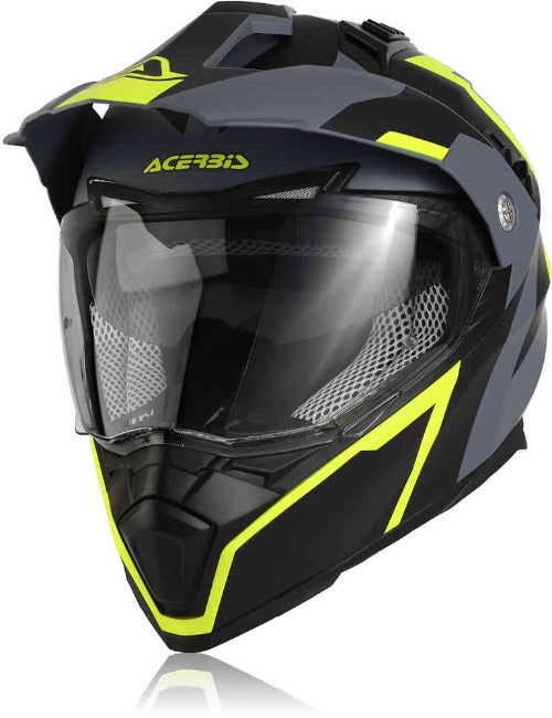 ACERBIS - FS-606 Enduro Flip Helmet (Black/Grey)