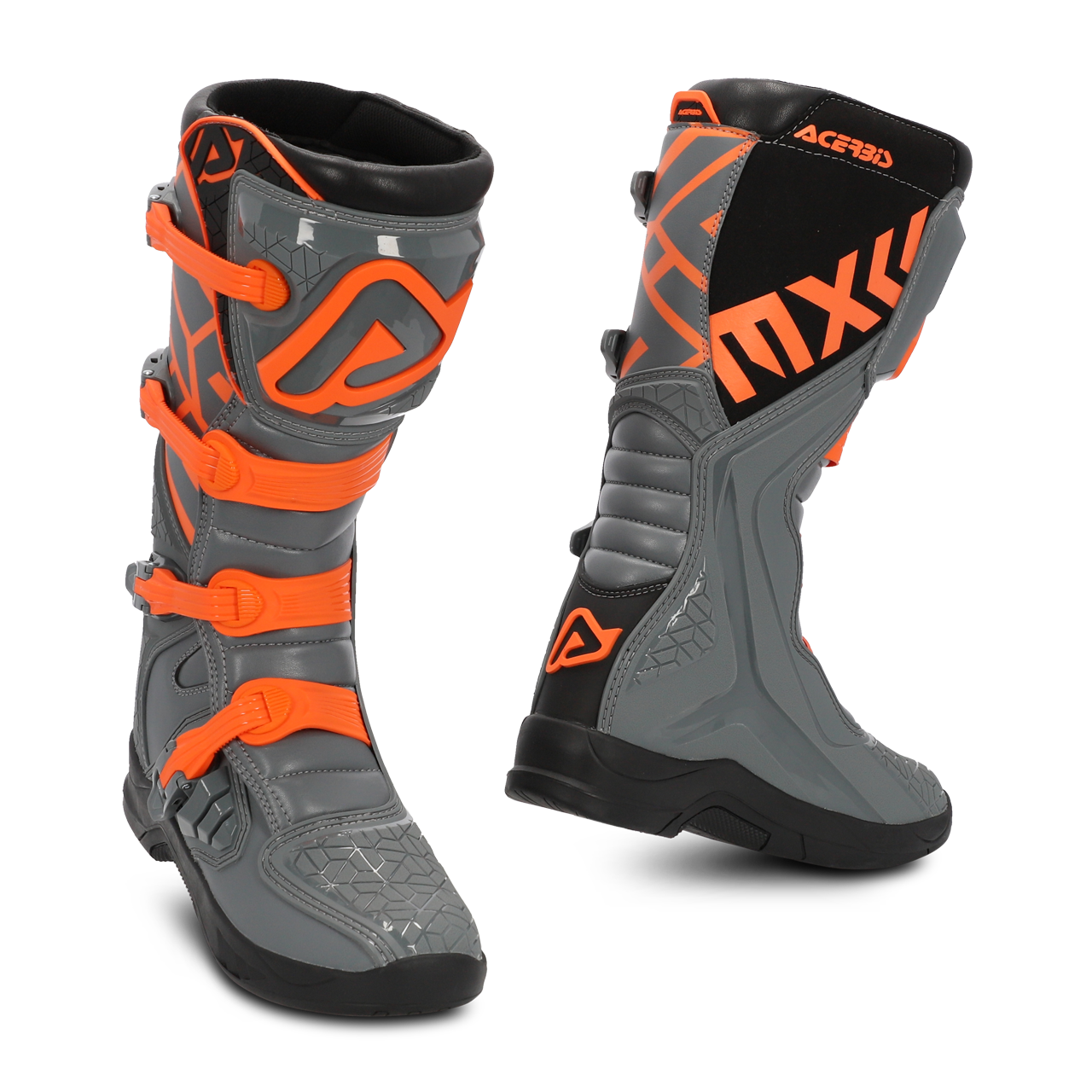 ACERBIS - X Team Boots (Grey/Orange)