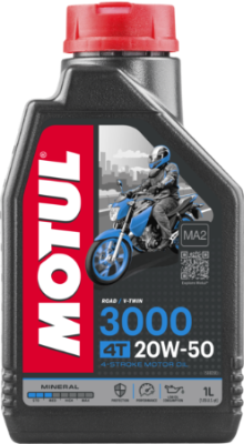 MOTUL - 20W-50 3000 4T (1lt/4lt)